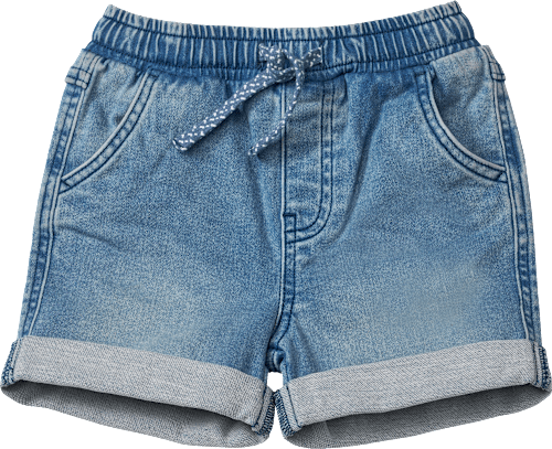 Shorts aus Jeans-Stoff & elastischem Bund, blau, Gr. 80 ALANA