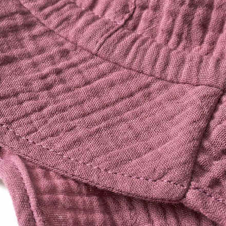 Schirmmütze aus Musselin, rosa, Gr. 52/53 ALANA