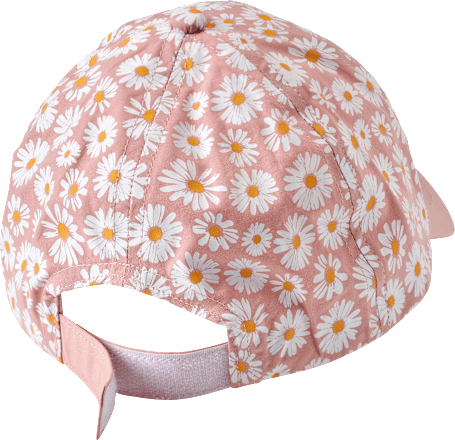 Basecap mit Blumen-Muster, rosa, Gr. 54/55 PUSBLU