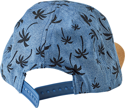 Basecap mit Palmen-Muster, blau, Gr. 54/55 PUSBLU