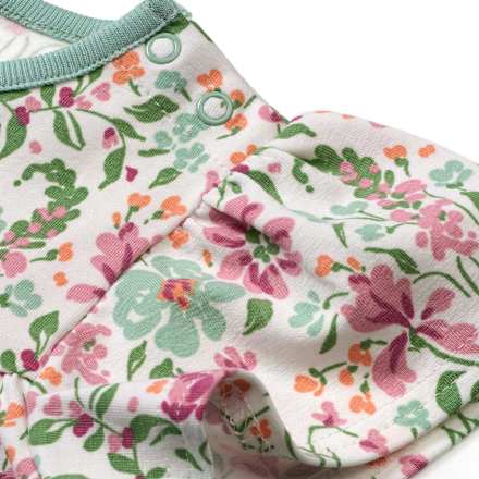 Tunika Pro Climate mit Blumen-Muster, weiß & grün, Gr. 86 ALANA