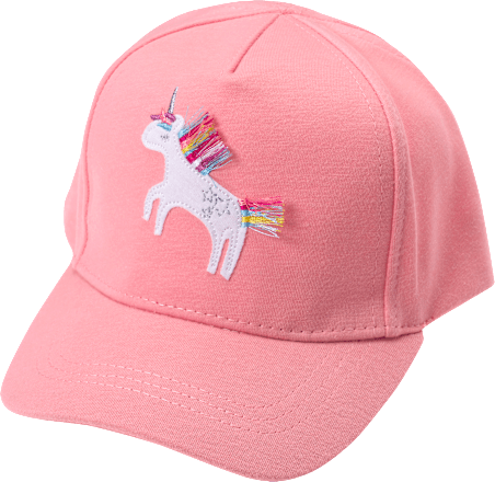 Basecap mit Einhorn-Motiv, rosa, Gr. 54/55 PUSBLU