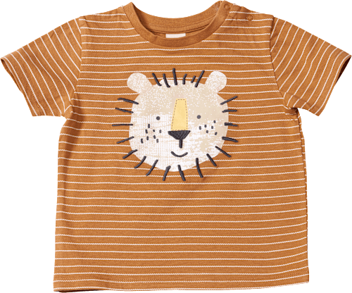 T-Shirt mit Löwen-Motiv, braun, Gr. 86 ALANA