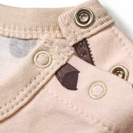 Langarmshirt Pro Climate mit Traktor-Muster, beige, Gr. 80 ALANA