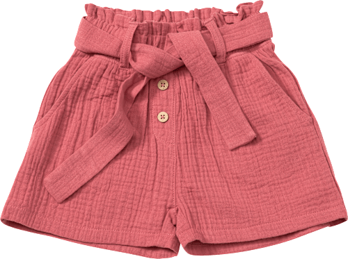 Shorts aus Musselin, rot, Gr. 98 ALANA