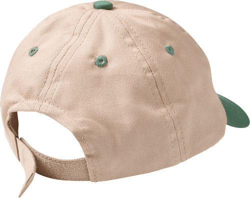 Basecap mit Palmen-Motiv, beige + grün, Gr. 54/55 ALANA