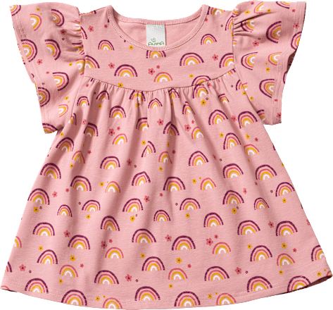 Tunika Pro Climate mit Regenbogen-Muster, rosa, Gr. 116 ALANA