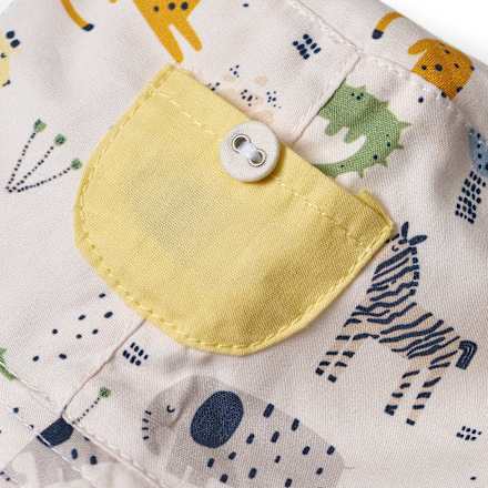 Hut mit Safari-Muster, beige, Gr. 48/49 ALANA