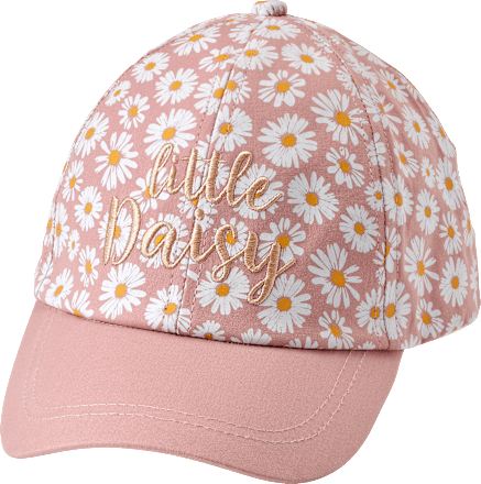 Basecap mit Blumen-Muster, rosa, Gr. 52/53 PUSBLU