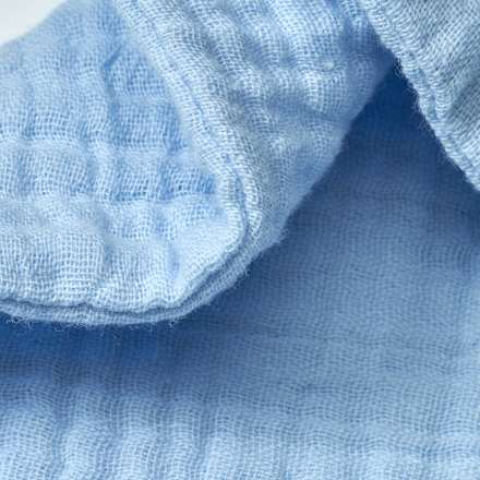 Schal aus Musselin, blau ALANA