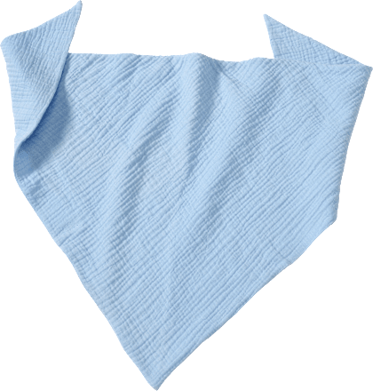 Schal aus Musselin, blau ALANA