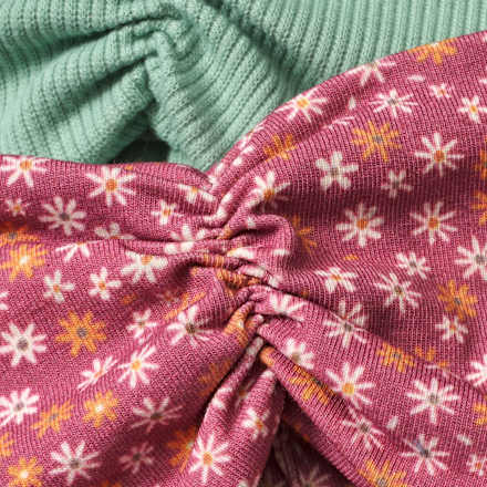 Stirnbänder, grün + rosa, Gr. 54/55 ALANA