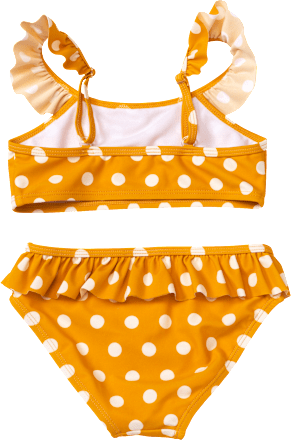 Bikini mit Punkte-Muster, gelb, Gr. 122/128 PUSBLU