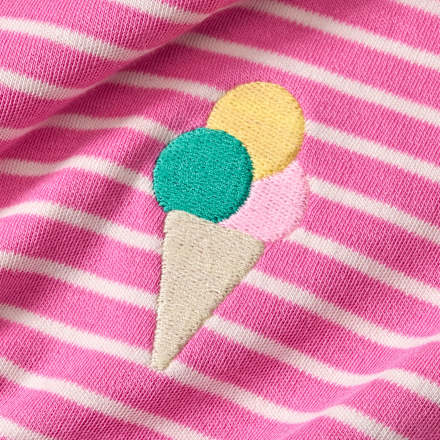 Badekleid mit Eis-Motiv, rosa, Gr. 86/92 ALANA