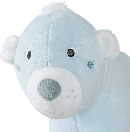 Spieltier Eisbär, blau fehn