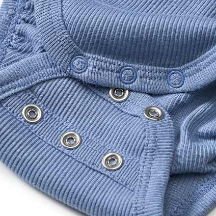 Wickelbody mit Mitwachsfunktion, blau, Gr. 62/68 ALANA