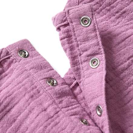 Achselbody aus Musselin, lila, Gr. 86/92 ALANA