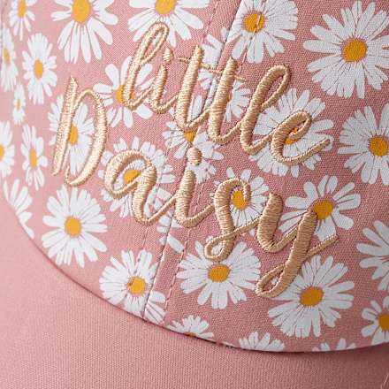 Basecap mit Blumen-Muster, rosa, Gr. 52/53 PUSBLU