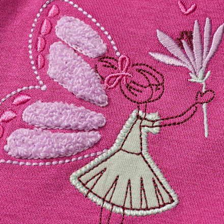 Schlafanzug mit Feen-Motiv, rosa, Gr. 98 ALANA