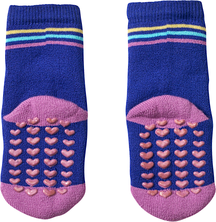ABS Socken mit Feen-Motiv, blau, Gr. 23/26 ALANA