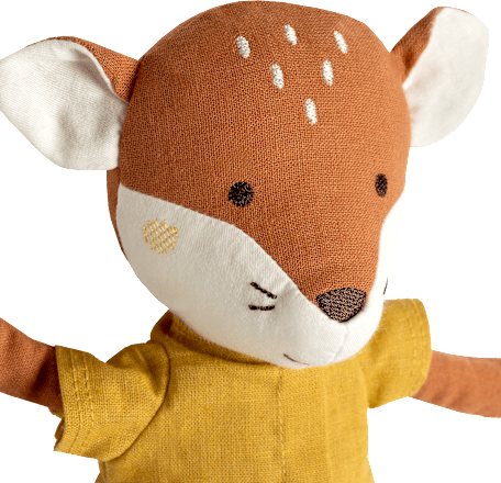 Kuscheltier Fuchs, braun fehn