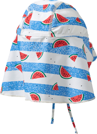 UV Mütze mit Melonen-Muster, blau, Gr. 52/53 PUSBLU