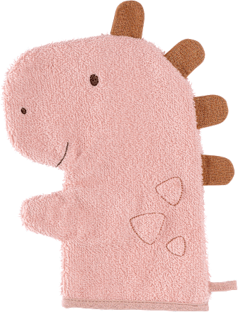 Waschhandschuh Dino, rosa fehn