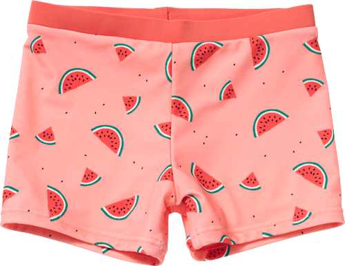 Badehose mit Melonen-Muster, rosa, Gr. 122/128 PUSBLU