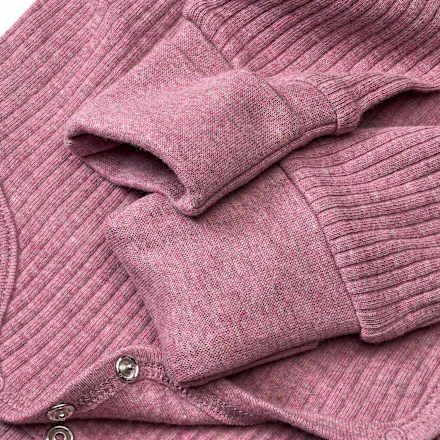 Set mit Body und Hose mit Vario-Ärmeln & Mitwachsfunktion, mauve, Gr. 62/68 ALANA