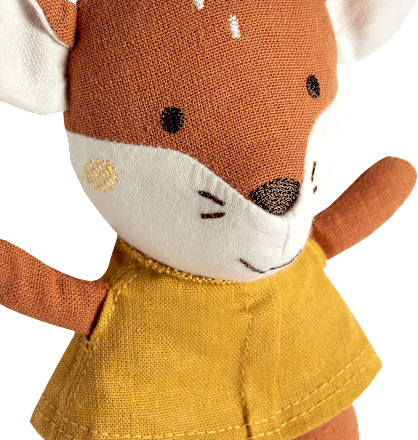 Ringgreifer Fuchs, braun fehn