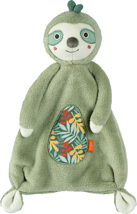 Schmusetuch Faultier, grün fehn