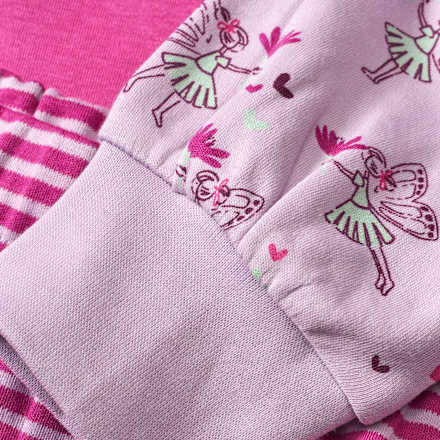 Schlafanzug mit Feen-Motiv, rosa, Gr. 98 ALANA