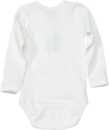 Baby Body, Gr. 98/104, in Bio-Baumwolle, weiß PUSBLU
