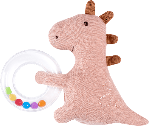 Greifling Dino, rosa fehn