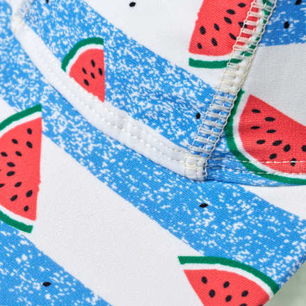 UV Mütze mit Melonen-Muster, blau, Gr. 50/51 PUSBLU