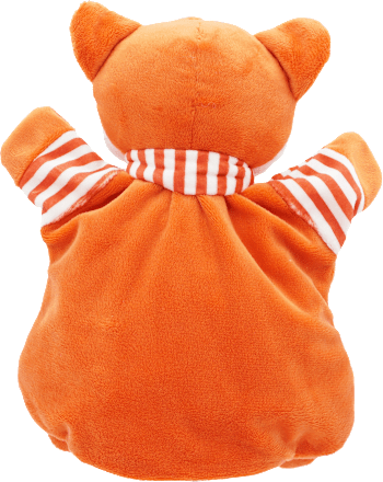 Handpuppe Fuchs, braun fluffies