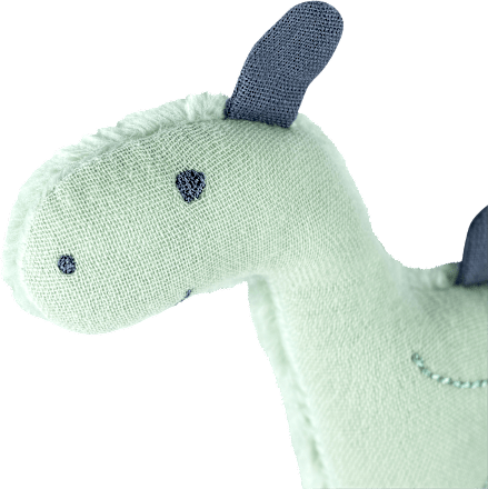 Greifling Dino, blau fehn