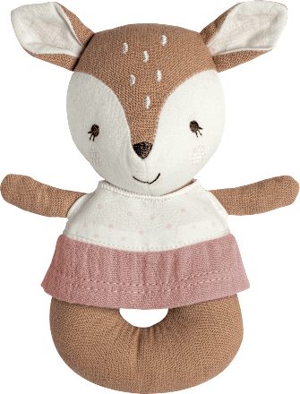 Ringgreifer Reh, rosa fehn