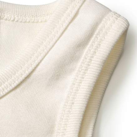 Bodys Ärmellos, weiß, Gr. 98/104 ALANA