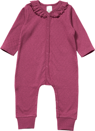 Schlafanzug mit Ajour-Struktur, lila, Gr. 86/92 ALANA