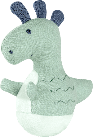 Mini Stehauf Dino, blau fehn