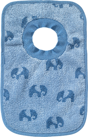 Baby Lätzchen, aus Bio-Baumwolle, blau ALANA