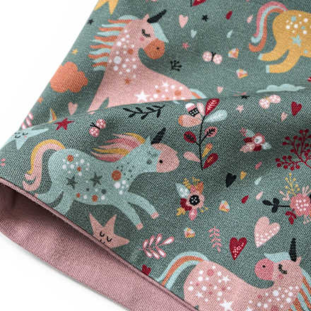 Loop Schal mit Einhorn-Muster, bunt ALANA
