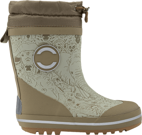 Thermostiefel mit Futter, grün, Gr. 28/29 Mikk-Line