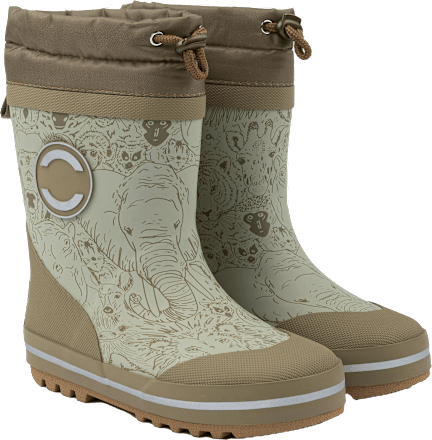 Thermostiefel mit Futter, grün, Gr. 28/29 Mikk-Line