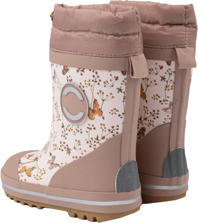 Thermostiefel mit Futter, beige & rosa, Gr. 26/27 Mikk-Line