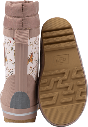 Thermostiefel mit Futter, beige & rosa, Gr. 28/29 Mikk-Line