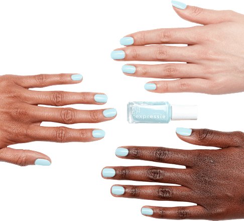 Nagellack Expressie 540 Life In 4d Hellblau  essie