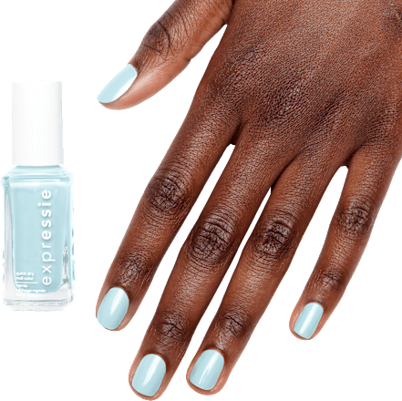 Nagellack Expressie 540 Life In 4d Hellblau  essie