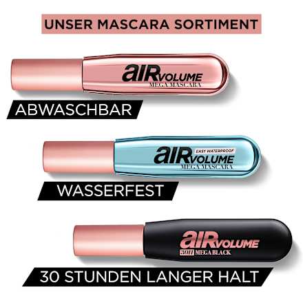 Mascara Air Volume 30H Mega Black L'ORÉAL PARiS